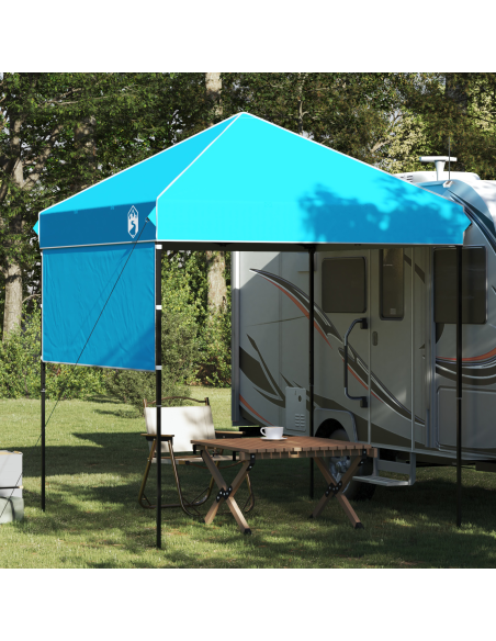 Tenda Gazebo Blu 200 x 200 cm Tessuto Oxford