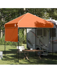 Tenda Gazebo Arancione 194 x 194 x 251 cm Tessuto