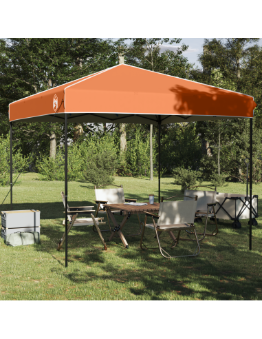 Tenda Gazebo Arancione 243 x 243 x 251 cm Tessuto