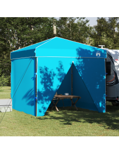 Tenda Gazebo Blu 243 x 243 x 251 cm Tessuto