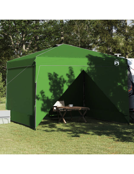 Tenda Gazebo Verde 300 x 300 x 227 / 236 / 245 cm Tessuto Oxford