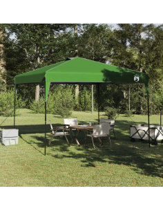 Tenda Gazebo Verde 290 x 290 x 251 cm Tessuto