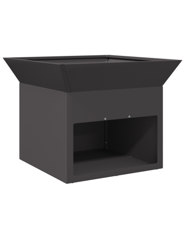Focolare Nero 50 x 50 x 40 cm Acciaio