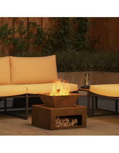 Focolare Ruggine 50 x 50 x 40 cm