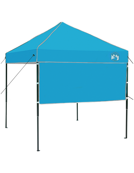 Tenda Gazebo Blu 200 x 200 cm Tessuto Oxford