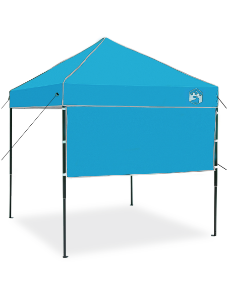 Tenda Gazebo Blu 200 x 200 cm Tessuto Oxford