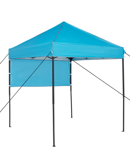 Tenda Gazebo Blu 200 x 200 cm Tessuto Oxford