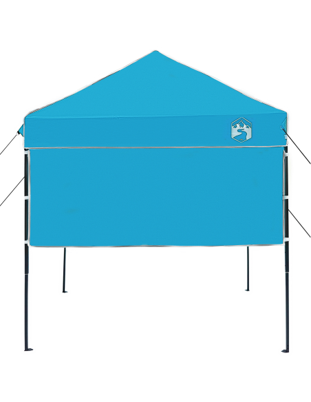 Tenda Gazebo Blu 200 x 200 cm Tessuto Oxford