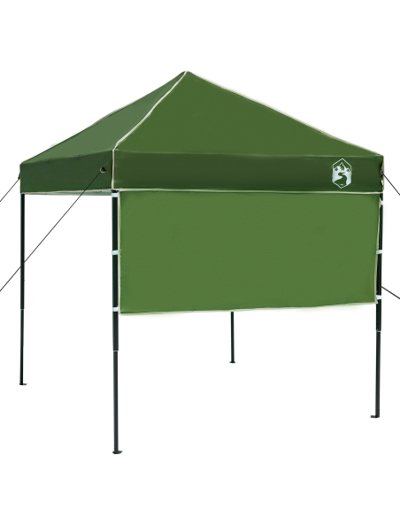 Tenda Gazebo Verde 200 x 200 cm Tessuto Oxford