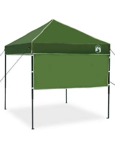 Tenda Gazebo Verde 200 x 200 cm Tessuto Oxford