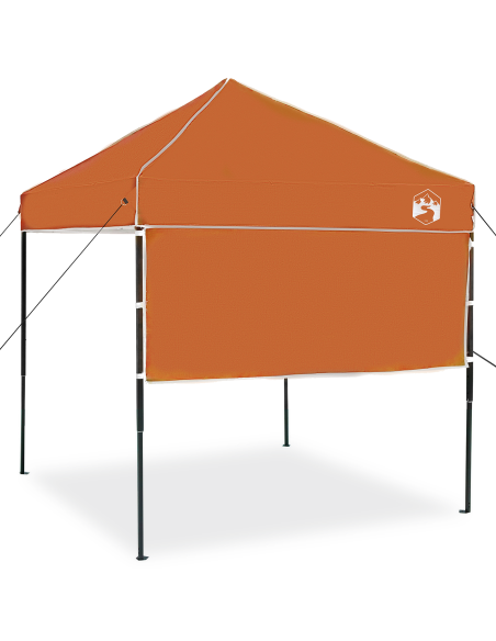 Tenda Gazebo Arancione 194 x 194 x 251 cm Tessuto