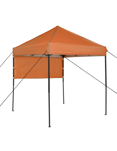 Tenda Gazebo Arancione 194 x 194 x 251 cm Tessuto