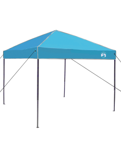 Tenda Gazebo Blu 243 x 243 x 251 cm Tessuto 2
