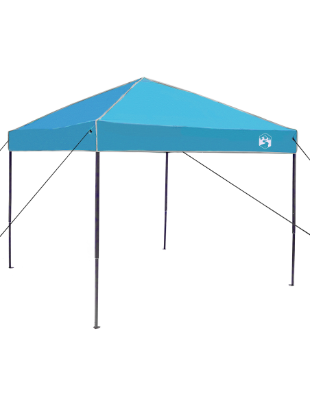 Tenda Gazebo Blu 250 x 250 x 227 / 236 / 245 cm Tessuto Oxford