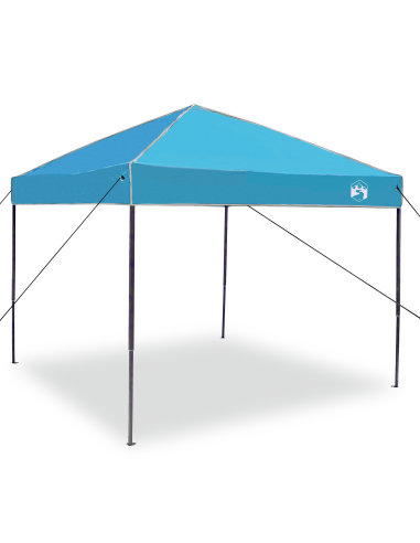 Tenda Gazebo Blu 243 x 243 x 251 cm Tessuto