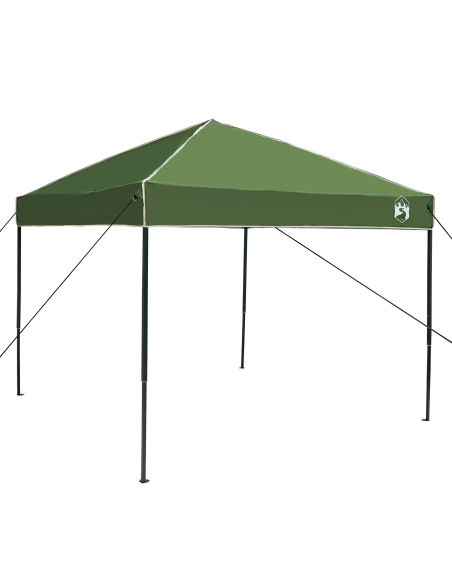 Tenda Gazebo Verde 250 x 250 x 227 / 236 / 245 cm Tessuto Oxford