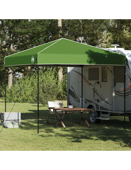 Tenda Gazebo Verde 250 x 250 x 227 / 236 / 245 cm Tessuto Oxford