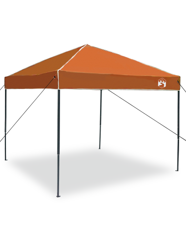 Tenda Gazebo Arancione 243 x 243 x 251 cm Tessuto
