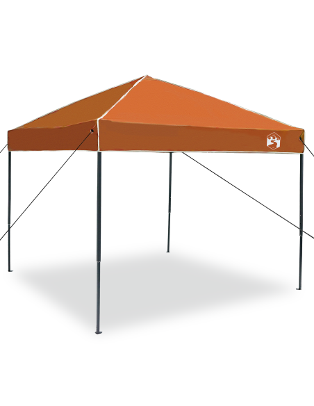 Tenda Gazebo Arancione 243 x 243 x 251 cm Tessuto