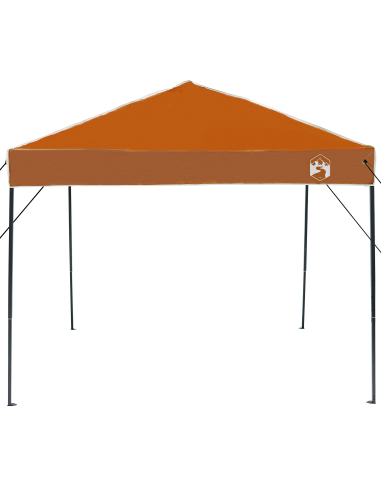 Tenda Gazebo Arancione 243 x 243 x 251 cm Tessuto