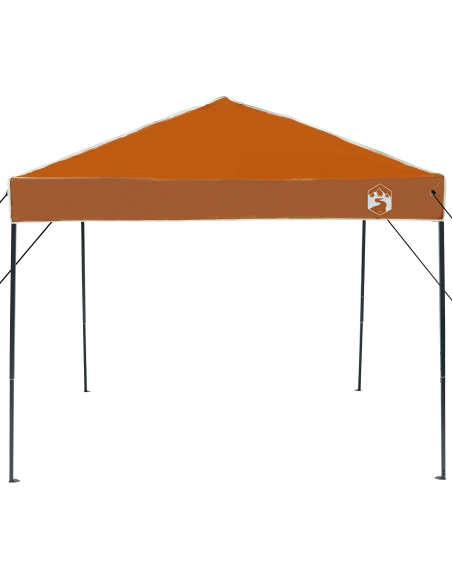 Tenda Gazebo Arancione 250 x 250 x 227 / 236 / 245 cm