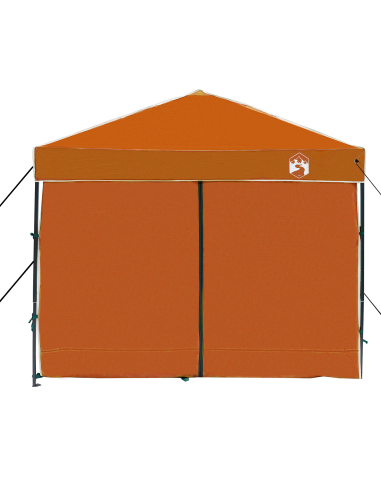 Tenda Gazebo Arancione 243 x 243 x 251 cm Tessuto