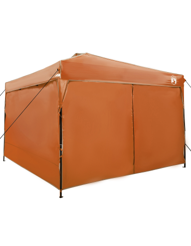 Tenda Gazebo Arancione 290 x 290 x 251 cm Tessuto