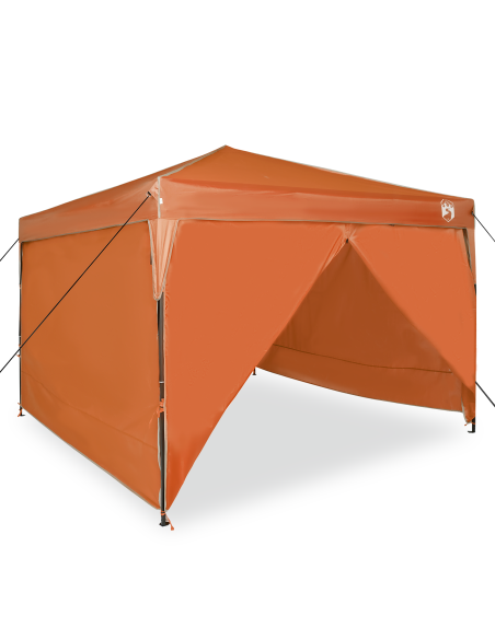 Tenda Gazebo Arancione 300 x 300 x 227 / 236 / 245 cm
