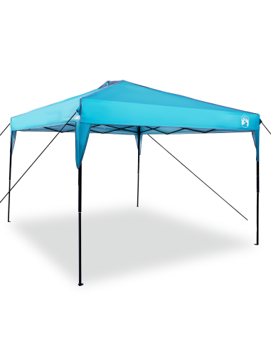 Tenda Gazebo Blu 290 x 290 x 251 cm Tessuto