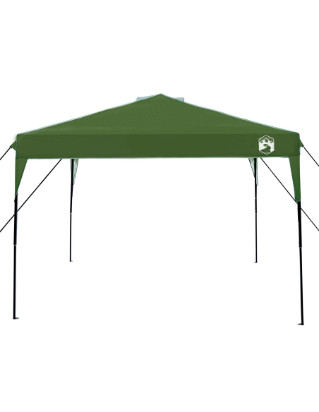Tenda Gazebo Verde 300 x 300 x 227 / 236 / 245 cm Tessuto Oxford