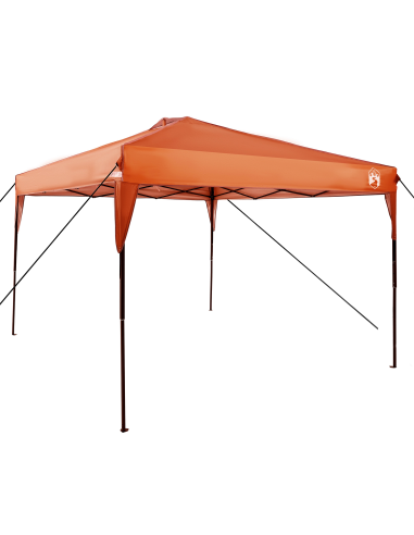 Tenda Gazebo Arancione 290 x 290 x 251 cm Tessuto