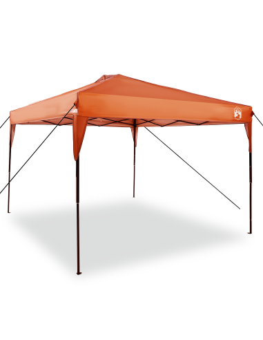 Tenda Gazebo Arancione 290 x 290 x 251 cm Tessuto
