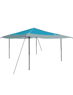 Tenda Gazebo Blu 395 x 395 x 251 cm Tessuto 2