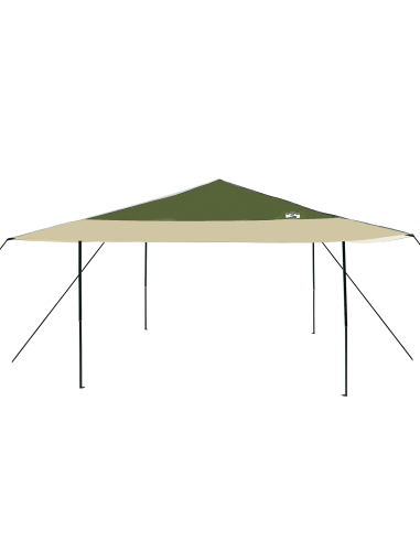Tenda Gazebo Verde 395 x 395 x 251 cm Tessuto
