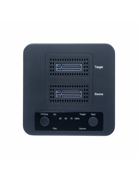 StarTech.com Duplicatore di unità M.2 NVMe 1:1, clonatore autonomo di dischi SSD M.2 fino a 90 GBpm, dock USB 3.2 20Gbps per dr
