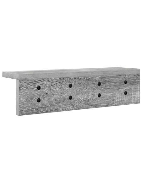 Appendiabiti a muro Grigio sonoma 40 x 10.5 x 10.5 cm