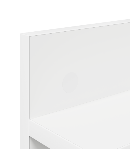 Appendiabiti a muro Bianco 40 x 10.5 x 18 cm Legno multistrato