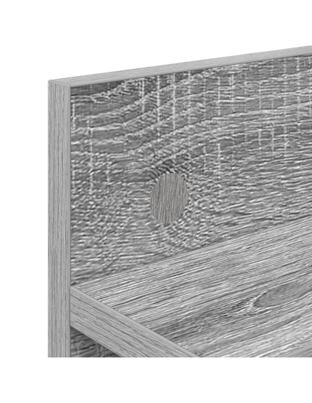 Appendiabiti a muro Grigio sonoma 40 x 10.5 x 18 cm