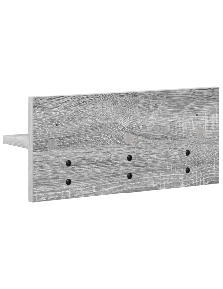 Appendiabiti a muro Grigio sonoma 40 x 10.5 x 18 cm