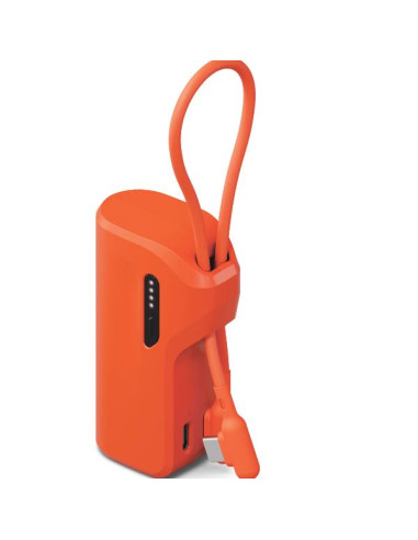 BATTERY BANK USB-C 5K CABLE ORANGE