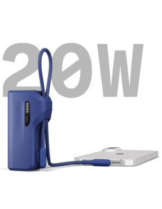 BATTERY BANK USB-C 5K CABLE BLUE 2