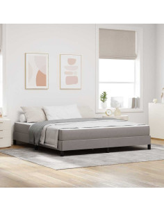 Letto a molle con materasso Talpa 180 x 200 cm Tessuto 2