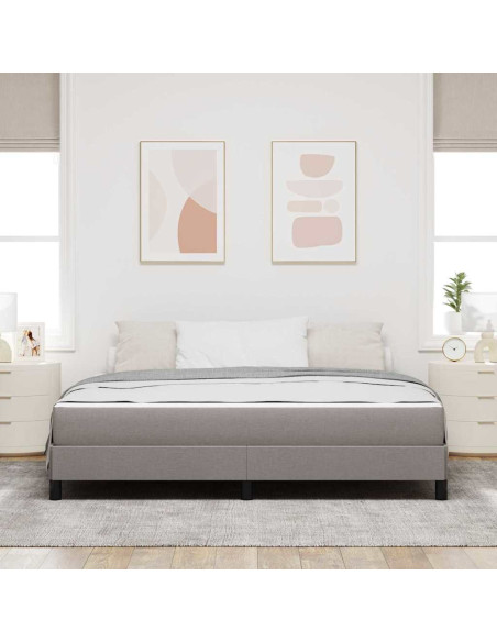 Letto a molle con materasso Talpa 180 x 200 cm Tessuto