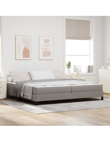 Letto a molle con materasso Talpa 200 x 200 cm Tessuto