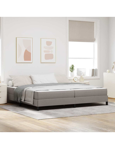 Letto a molle con materasso Talpa 200 x 200 cm Tessuto