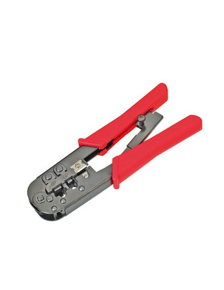 PINZA UNIVERSALE PER CRIMPARE CONNETTORI 6/8POLI RJ11/RJ12/RJ45