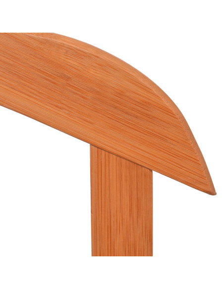 Stand per Vestiti 2 pcs Marrone 46 x 40 x 95 cm Fibra di bambù
