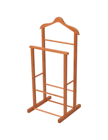 Stand per Vestiti 2 pcs Marrone 46 x 40 x 95 cm Fibra di bambù