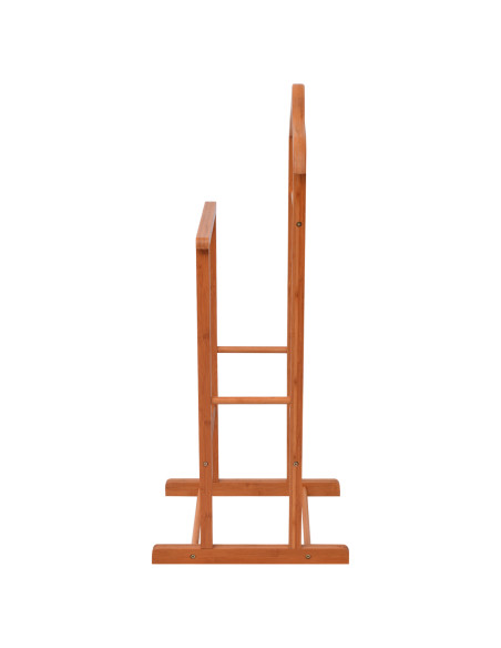 Stand per Vestiti 2 pcs Marrone 46 x 40 x 95 cm Fibra di bambù
