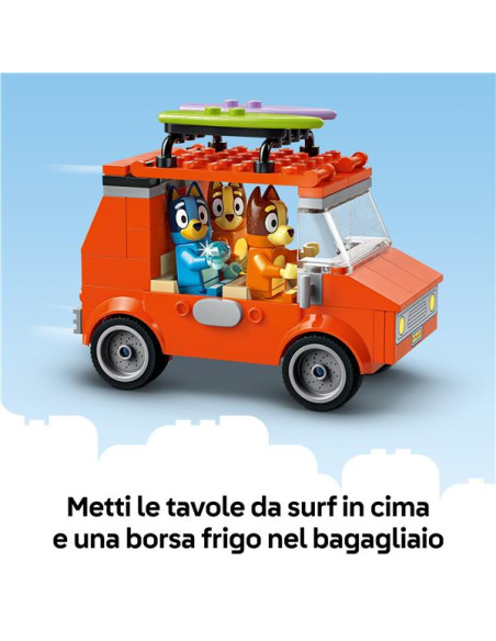 VACANZA SPIAGGIA FAMIGLIA BLUEY